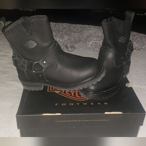 Harley Davidson riding boots women's 8